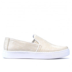 Baskets femme 658 beige p