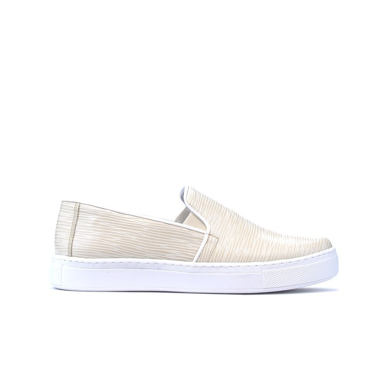 Baskets femme 658 beige p