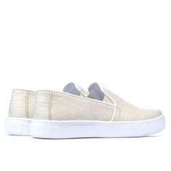 Baskets femme 658 beige p