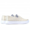 Baskets femme 658 beige p
