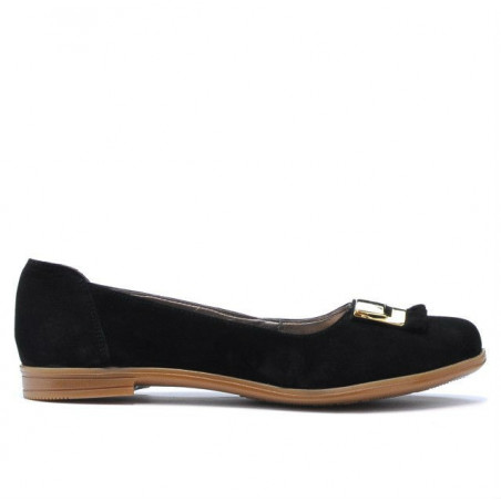 Ballerines femme 674 noir velours