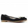 Ballerines femme 674 noir velours