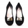 Ballerines femme 674 noir velours