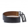Ceinture homme 08b bicolore noir+marron1