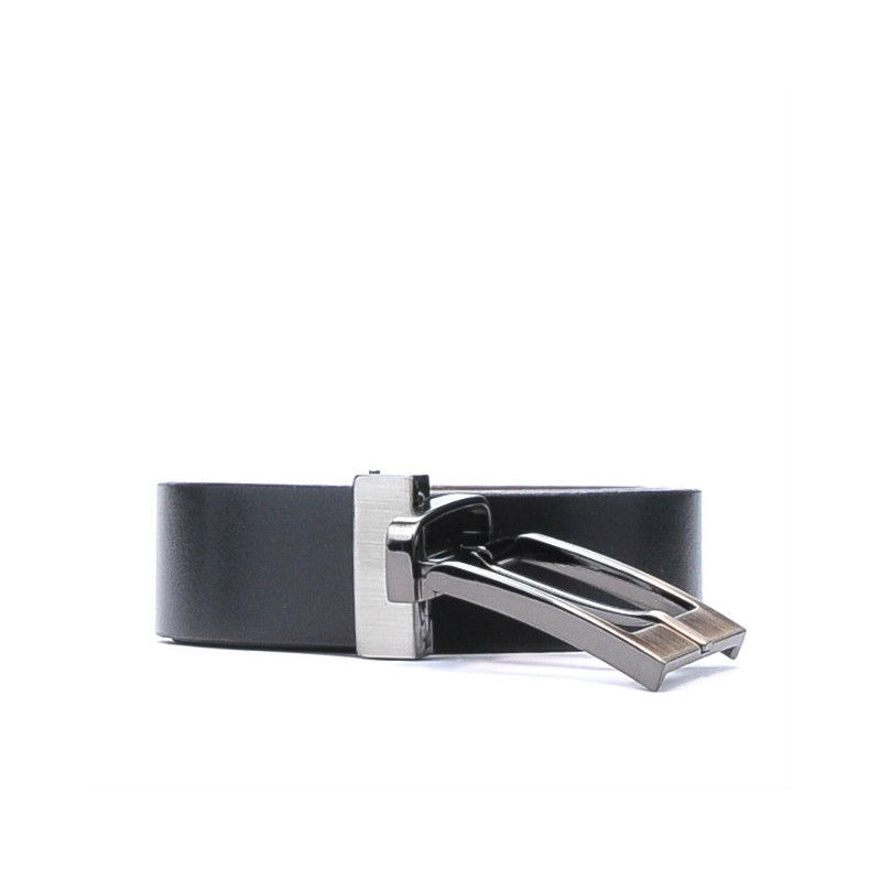 Ceinture homme 08b bicolore noir+marron1