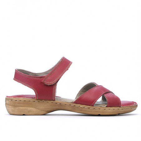 Sandales femme 502 rouge
