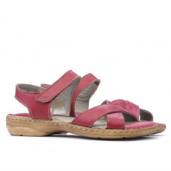 Sandales femme 502 rouge