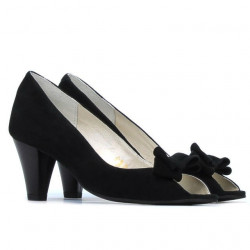Sandales femme 1255 noir antilope