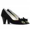 Sandales femme 1255 noir antilope
