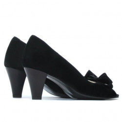 Sandales femme 1255 noir antilope