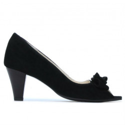Sandales femme 1255 noir antilope