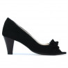 Sandales femme 1255 noir antilope