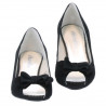 Sandales femme 1255 noir antilope