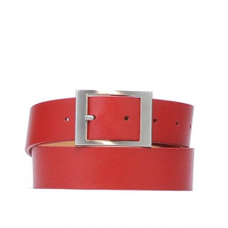 Ceinture femme 02m rouge biz