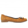 Ballerines femme 674 marron velours