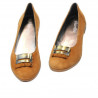 Ballerines femme 674 marron velours