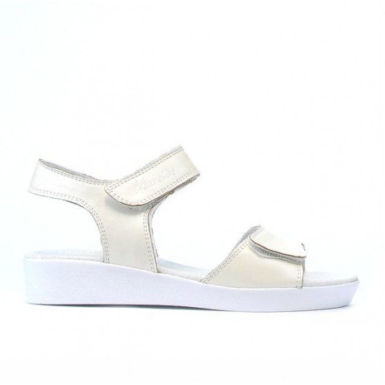 Sandales enfants 532 beige nacré