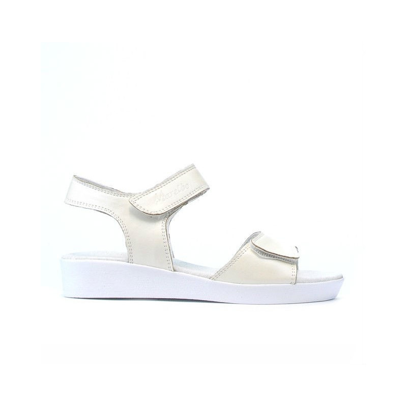 Sandales enfants 532 beige nacré