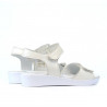 Sandales enfants 532 beige nacré