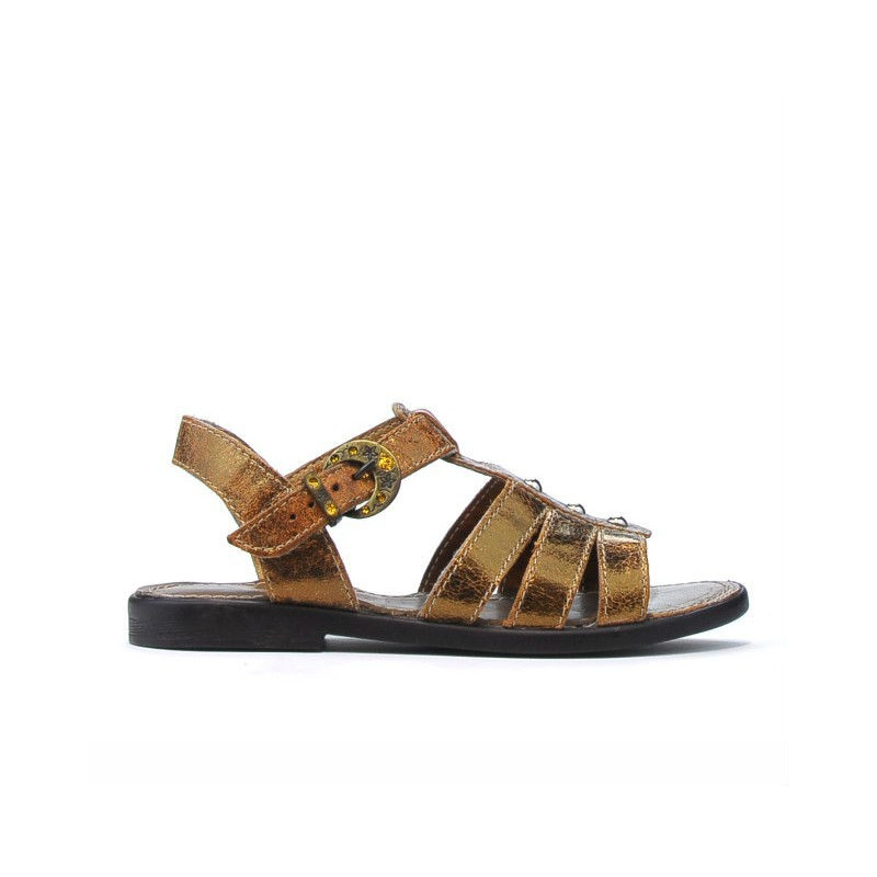 Sandales enfants 530 cuivre