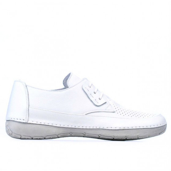 Mocassins femme 672 blanc