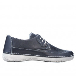 Mocassins femme 672m indigo
