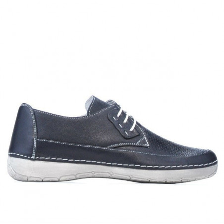 Mocassins femme 672m indigo