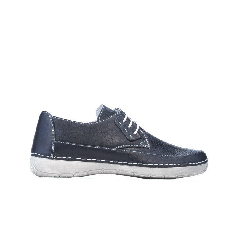 Mocassins femme 672m indigo