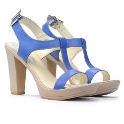 Sandales femme 5018 bleu
