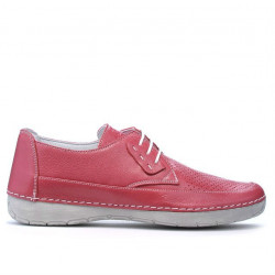 Mocassins femme 672 rose