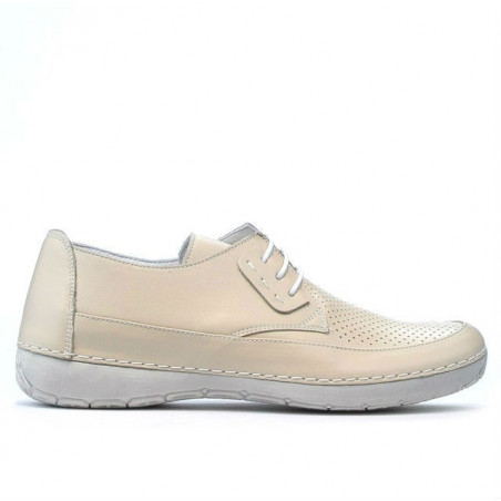 Mocassins femme 672 beige