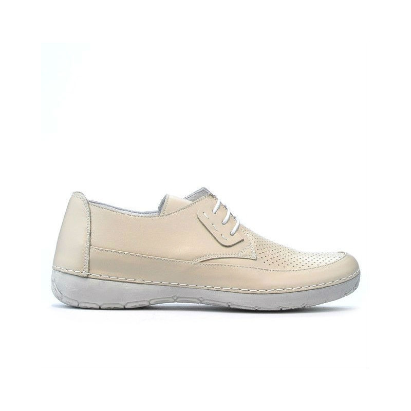Mocassins femme 672 beige