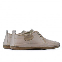 Mocassins homme 865 beige+sable