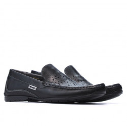 Mocassins hommes 813p noir