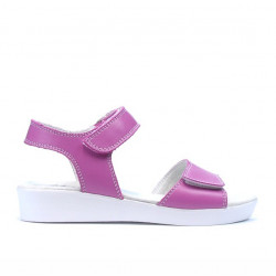 Sandales enfant 532 mauve