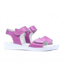 Sandales enfant 532 mauve
