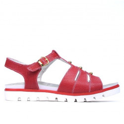 Sandales femme 5032 rouge