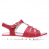 Sandales femme 5032 rouge
