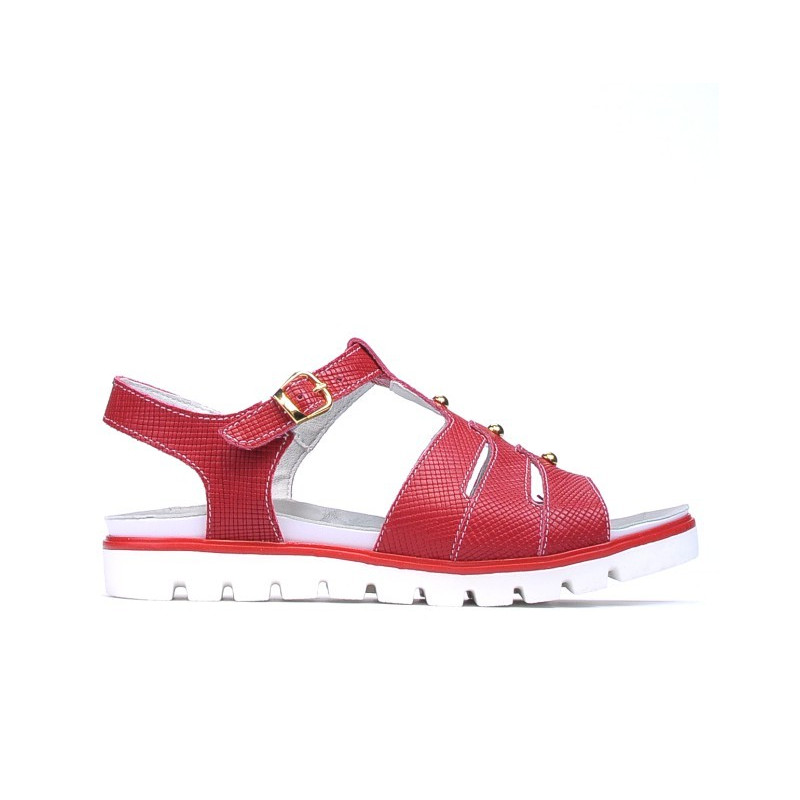 Sandales femme 5032 rouge