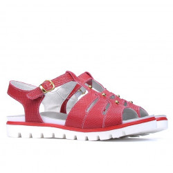 Sandales femme 5032 rouge