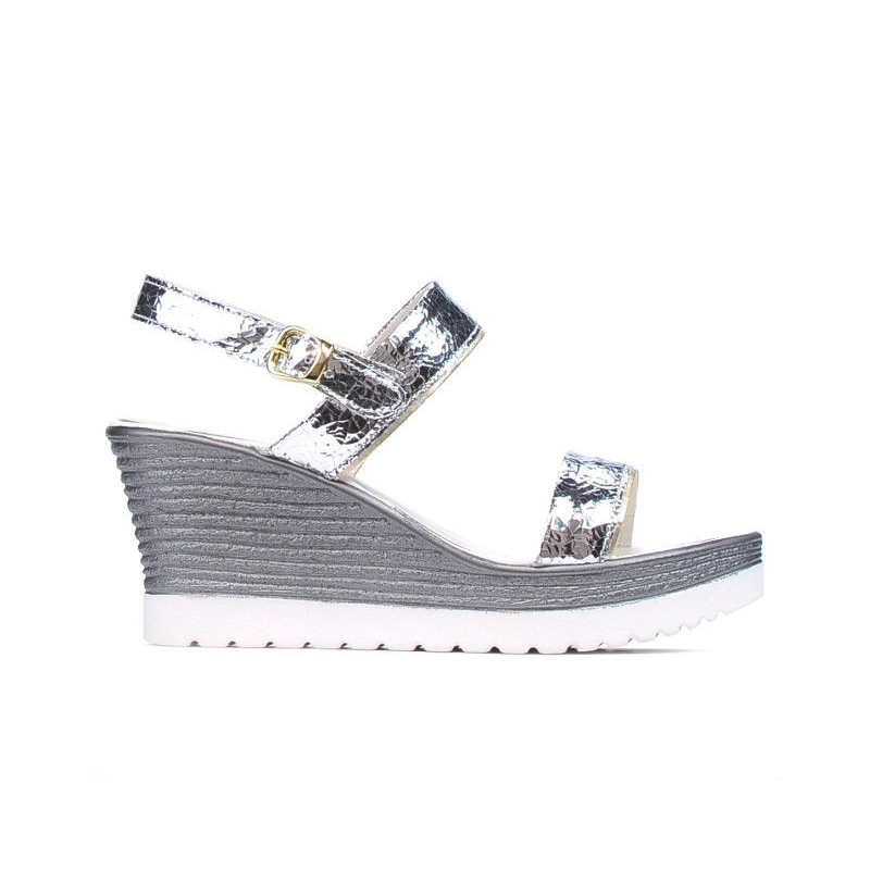 Sandales femme 5031 argenté