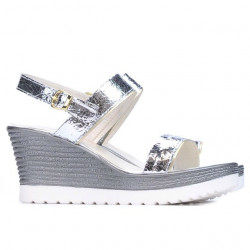 Sandales femme 5031 argenté