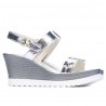 Sandales femme 5031 argenté