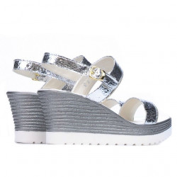 Sandales femme 5031 argenté