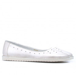 Ballerines femme 7004 beige nacré