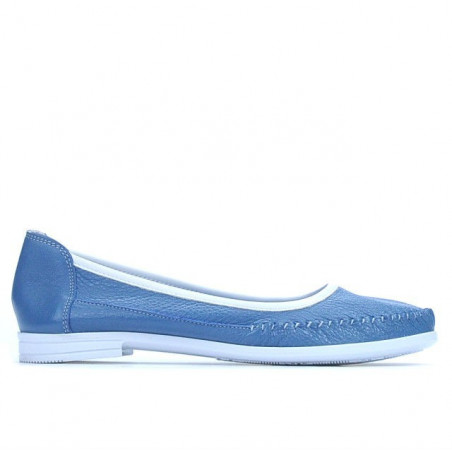 Ballerines femme 676 bleu