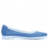 Ballerines femme 676 bleu