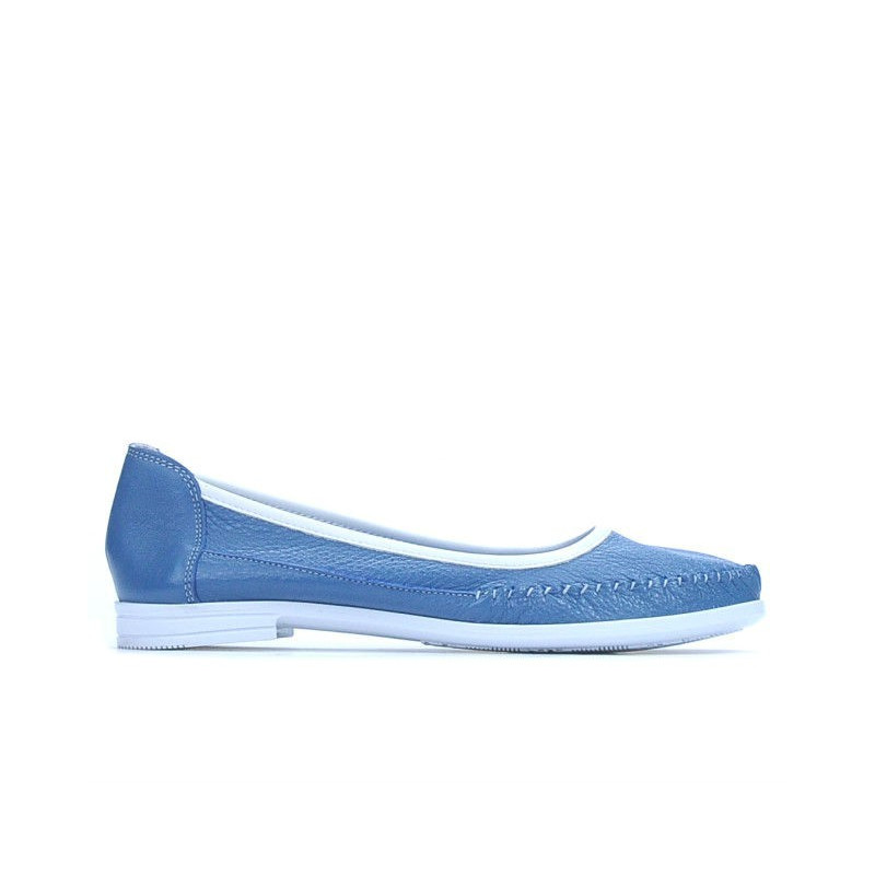 Ballerines femme 676 bleu