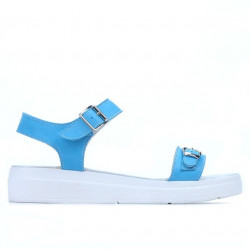Sandales femme 5033 bleu