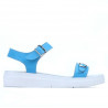 Sandales femme 5033 bleu